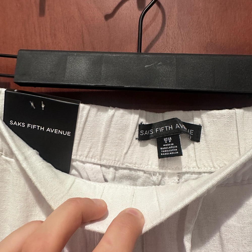 White Linen Pants